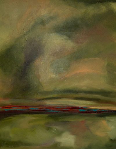 Grass and Sea | 40x50 | Acrylic on Canvas
